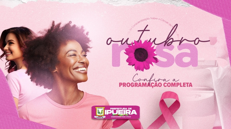 Ipueira anuncia programação em alusão ao Outubro Rosa